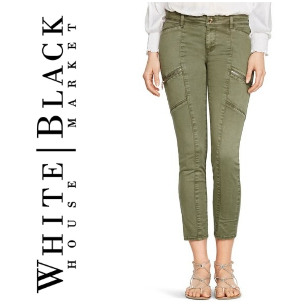🚚🏠MOVING SALE. WHBM Skinny Crop Pants (00)